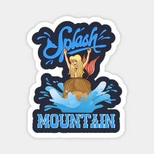 Splash on the mountain Magnet