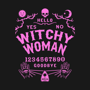 Witchy Woman Wiccan Ouija Board T-Shirt