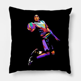 Basketball Pop Art Pillow