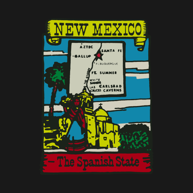 Vintage New Mexico Decal by zsonn