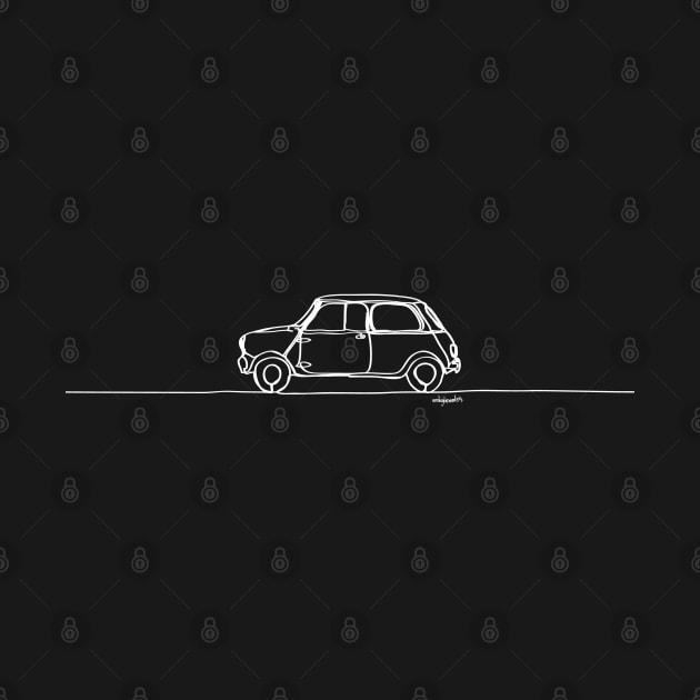 Mini Cooper - Single Line by douglaswood