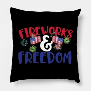 Fireworks & Freedom Pillow