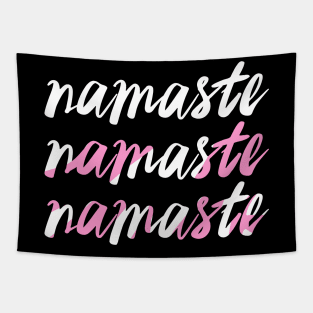 Namaste yoga design Tapestry