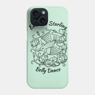 Emerald Starling Belly Dance Logo Phone Case