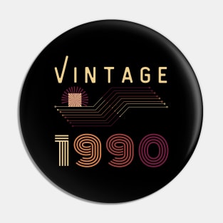 32 Year Old Retro Vintage 1990 Pin