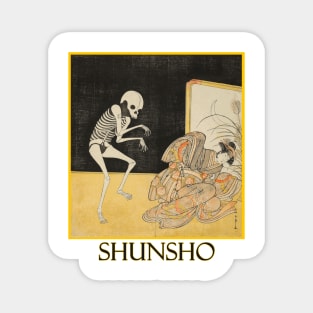 Spirit of the Renegade Monk (1783) by Katsukawa Shunsho Magnet