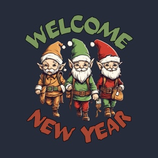 Welcome New Year 2024 T-Shirt