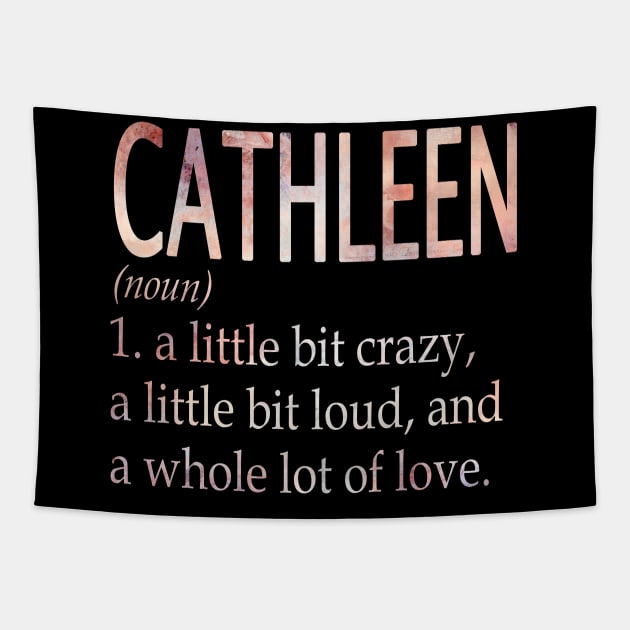 Cathleen Girl Name Definition Tapestry by ThanhNga