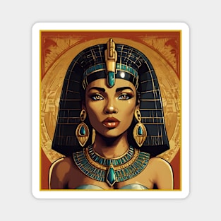 Black Queen Cleopatra Magnet