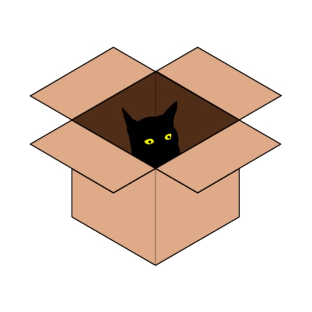 Cat in the Box by Nahlaborne