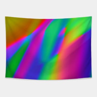 RED BLUE GREEN PINK ABSTRACT TEXTURE Tapestry