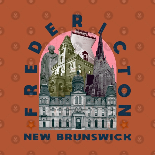 Fredericton New Brunswick by Pico Originals