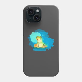 To Leap Or Not To Leap, Frog illustration Phone Case