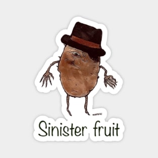 Sweet Potato with Fedora Magnet