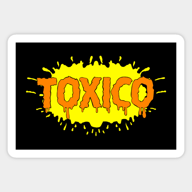 100 Toxico Stickers for Sale