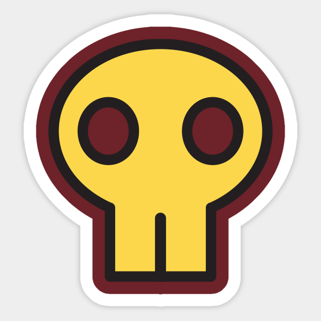 Giroro Skull Sgt Frog Sticker Teepublic