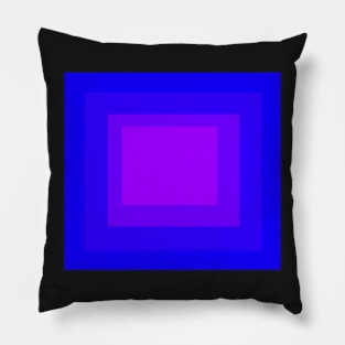 blue square Pillow