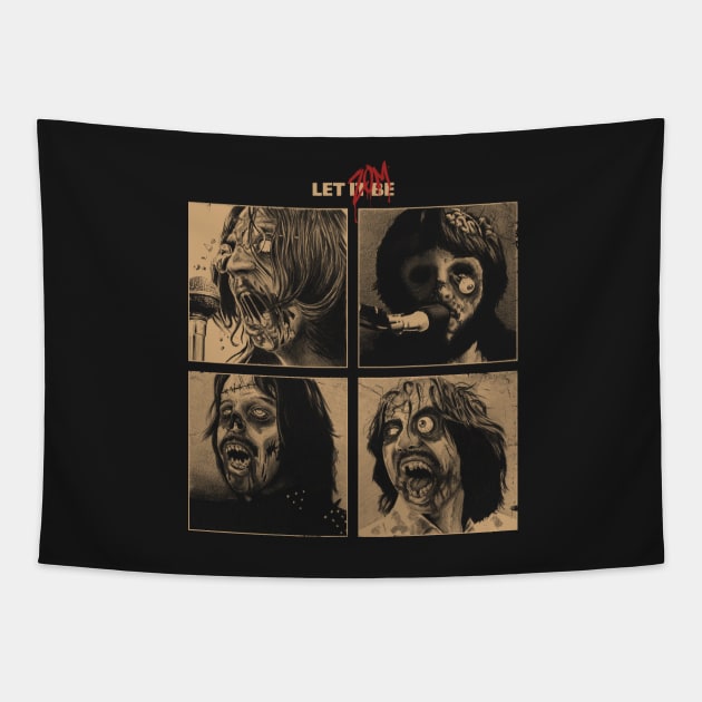 Let it Zombie Tapestry by vo_maria