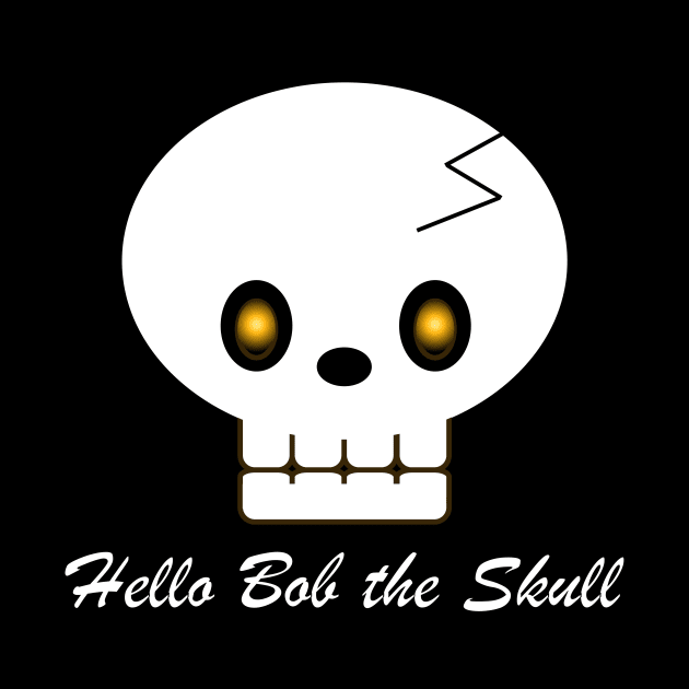 Hello Bob the Skull by yarnycat