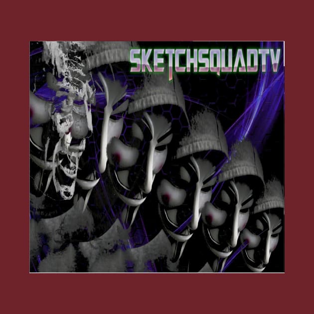 SketchSquadTV Man-E-Faces by Antitrust Incorporated