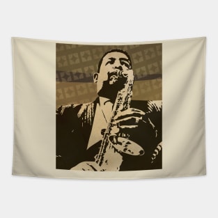 Cannonball Adderley // Retro Poster Jazz Tapestry