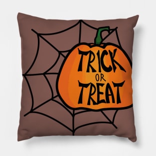 Trick or treat Halloween Pillow