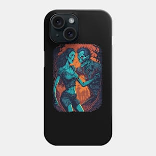 The Struggle Is Real - Halloween Zombie Attack Phone Case