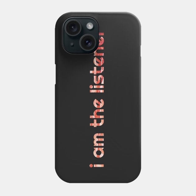 The Listener Phone Case by baconsale