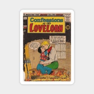 Vintage Confessions of the Lovelorn Cover Magnet