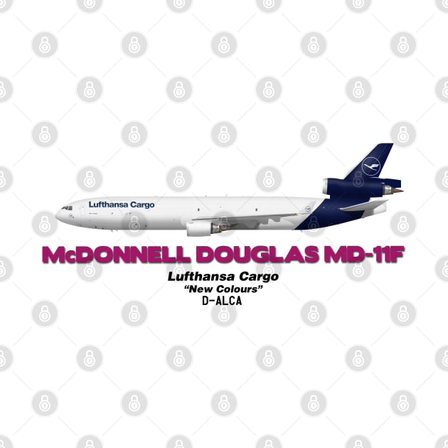 McDonnell Douglas MD-11F - Lufthansa Cargo "New Colours" by TheArtofFlying