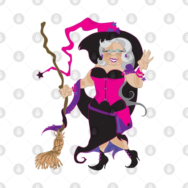 Granny Hex (purple) by The Cuban Witch