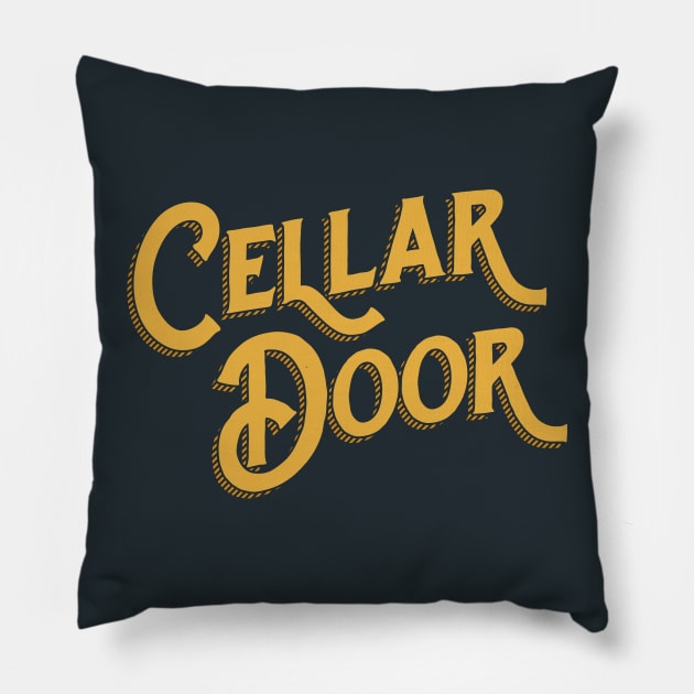 Cellar Door Pillow by Aguvagu