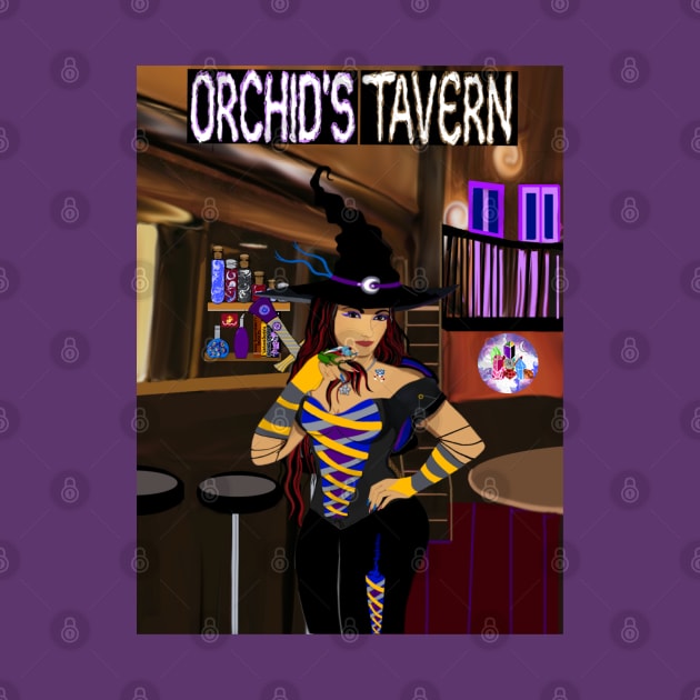 Orchid’s Tavern 3 Staff by Orchid's Art