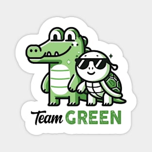 Team green Magnet