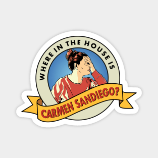 Where in the House is Carmen Sandiego? Magnet