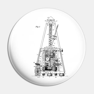 United States Office Patent - Electric Metronome E.K.Adams Pin