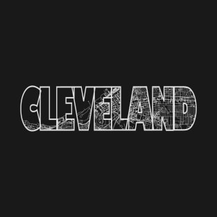 Cleveland Street Map T-Shirt