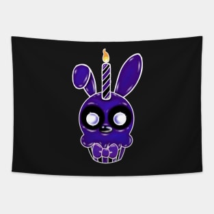 Shadow Bonnie Cupcake Tapestry