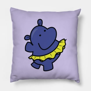 Baby hippo Kawaii Pillow