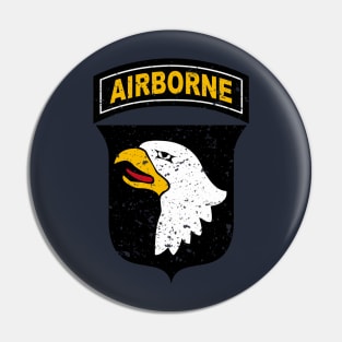 101st Airborne Division "Screaming Eagles" Vintage Insignia Pin