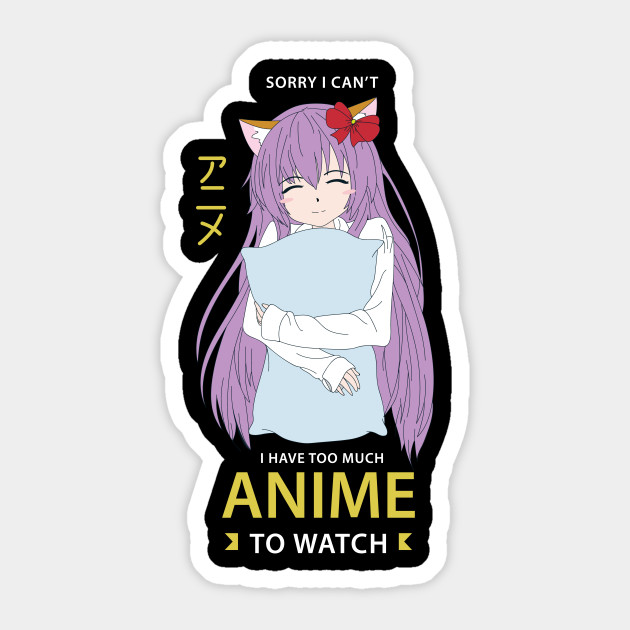Cute Anime Girl Kawaii Otaku Manga Girl Anime Sticker Teepublic