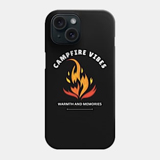 Campfire Vibes: Warmth and Memories Camp Fire Phone Case