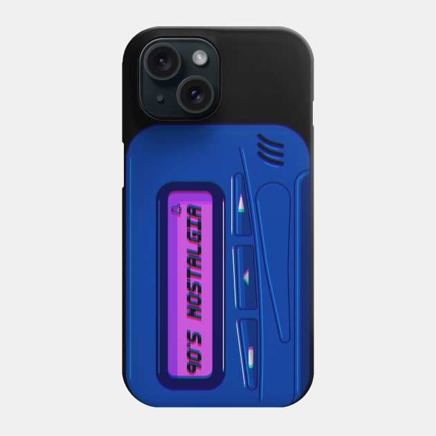 90's Nostalgia Phone Case by Riel