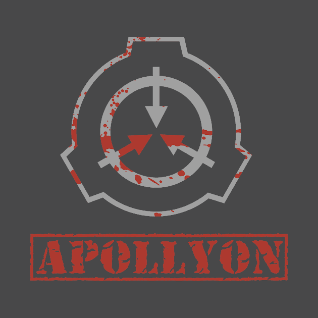 Apollyon SCP Bloody Logo Containment Breach by Mellowdellow