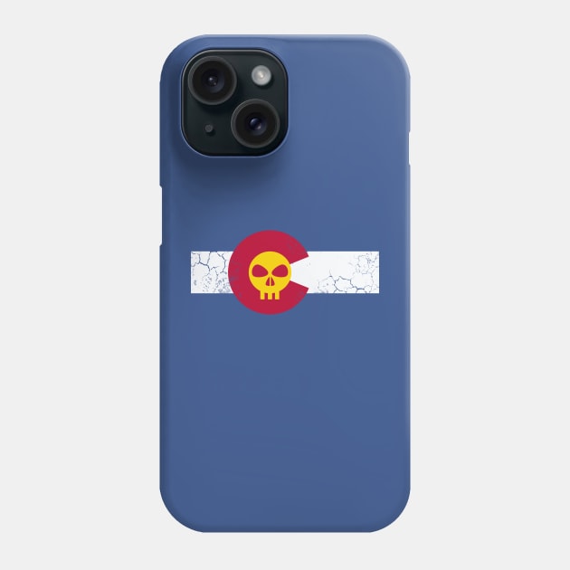 Colorado Flag Sun Phone Case by E