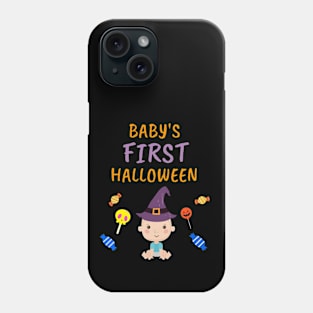 Baby's First Halloween Pregnancy Announcement Phone Case