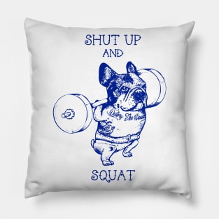 Frenchie Squat Pillow