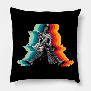 Bootsy Rainbow Pillow