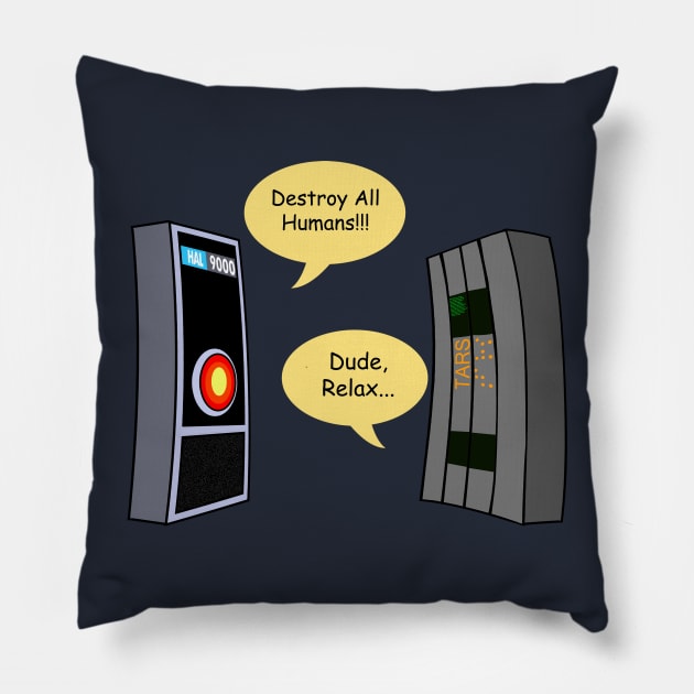 Hall & Tars Pillow by BuckRogers