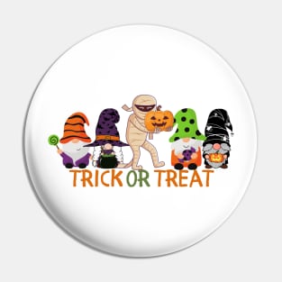 Trick or Treat Gnomes Pin